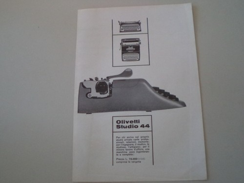 Advertising pubblicità 1961 - pubblicità,