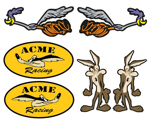 Adesivi road runner cult - adesivi,