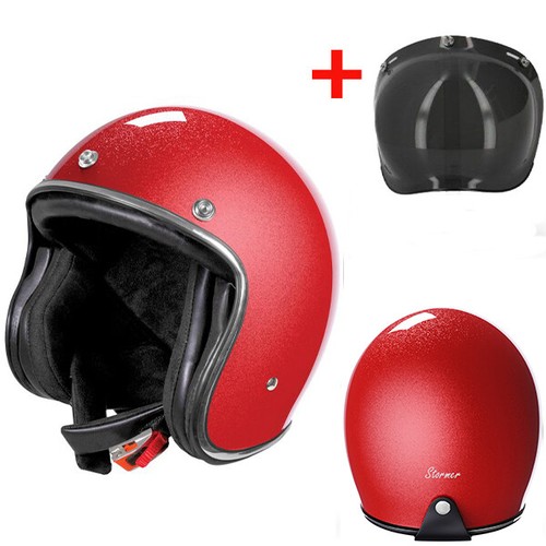 Casco jet moto cafe racer - jet,