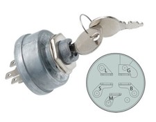 Interruttore avviamento blocchetto accensione 3 posizioni / 5 poli per tratto...