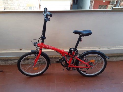 Bicicletta pieghevole btwin - bicicletta,