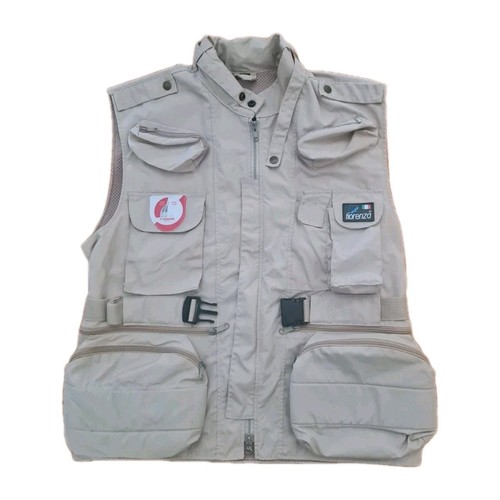Gilet multitasche beige