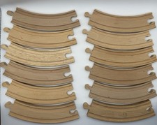 Pista Treno in Legno Curve