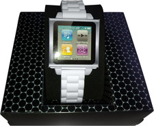 HX1146-WHTE Vision Plastic Cinturino in Plastica per Ipod Nano 6, Bianco