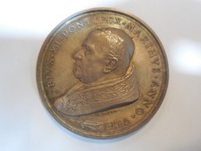 Vaticano medaglia papa Pio XI argento anno VIII  44mm 1929 patti lateranensi