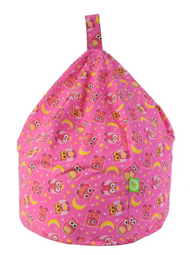 Borsa per fagioli gufi - , rosa