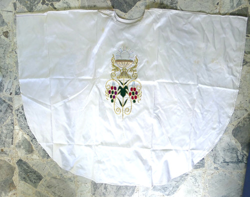 Vecchio paramento sacro prete - paramento,