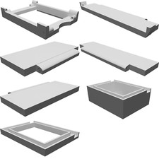 Waist Level Finder for Mamiya 645 Pro Super Camera with Projector Lens