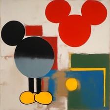Bauhaus astratto Topolino