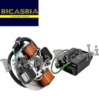 8506 - STATORE MAGNETE 4 POLI + BOBINA CENTRALINA PIAGGIO VESPA PK S 50