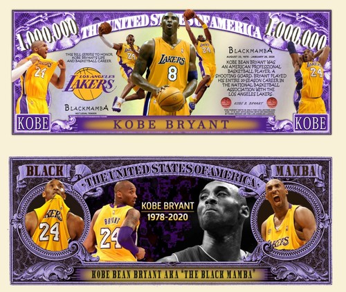 Kobe bryant banconota - bryant,