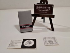 VINTAGE RARE BARLOW B60 MONEY CLIP - SARGENT INDUSTRIES PICO D.POCKET KNIFE INOX