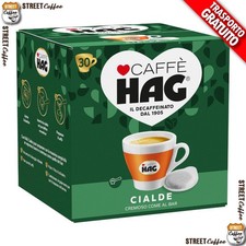 30 60 90 150 300 Cialde Filtro carta caffè HAG ESE 44mm  Decaffeinato Deca Dek