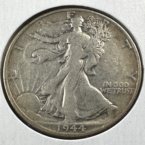 Mezzo dollaro 1944 - -s, 50c