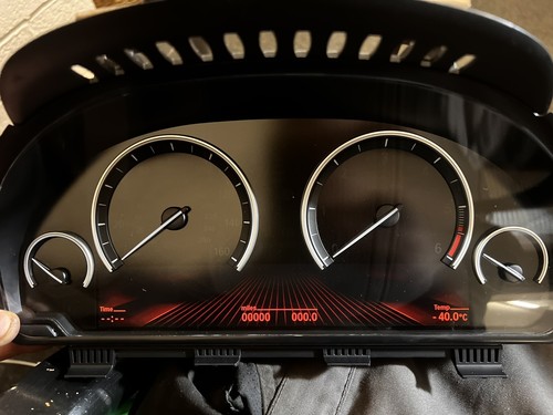 Bmw 6wa cluster virgin - cluster, f01
