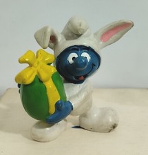 88893 Puffi Schleich 20496 - Puffo coniglietto pasquale - Peyo 1982 China