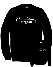 Felpa Delta Integrale lancia auto motori evoluzione rally con senza cappuccio