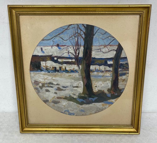 Peinture sur carton jamet - g.,