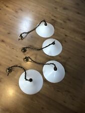 4 plafoniere art deco coolie