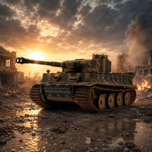 Tiger i early ausf - 1/16, rc