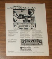 Rara Pubblicità BECKER MEXICO