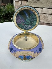 DISNEY TINKER BELL Peter Pan Neverland Music Box "You can Fly" Usato in ottime condizioni