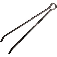 PINZA PER CAMINO IN FERRO BATTUTO LUNGHEZZA  60 cm.	