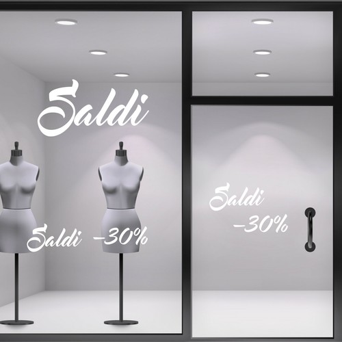 Vetrofanie adesivi saldi - 5,