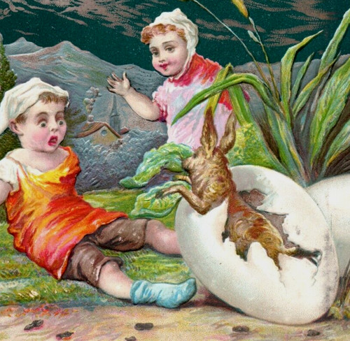 Biglietto pasquale anni
