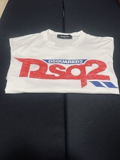 T-Shirt Dsquared 2 Uomo Bianca Taglia M ( Disponibile Fattura 🧾 )