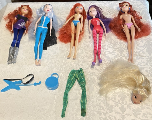 Lotto bambole winx club 5 - bambole,
