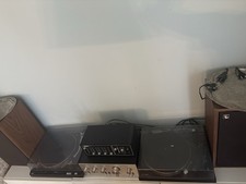 impianto stereo hi fi con giradischi