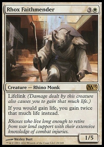 Rhox faithmender magic 2013 - magic,