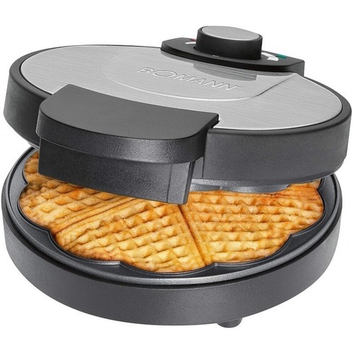 Piastra cialde waffle nera - nera, 18