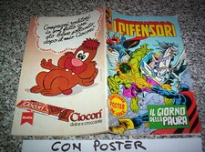 I DIFENSORI N.1 CON POSTER CORNO M.BUONO ORIG. TIPO F4 DEVIL THOR RAGNO AMERICA