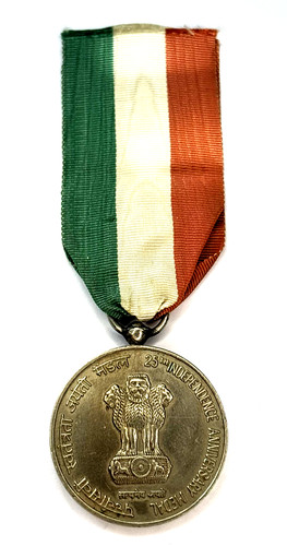 Medaglia india - india, 25°