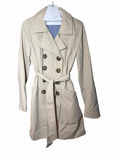 Vecchio trench blu navy donna