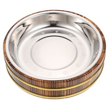  1 set secchio da viaggio per sushi giapponese sushi piscina per riso sushi ciotola di riso