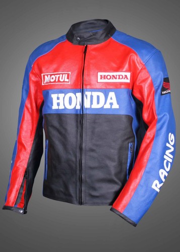 Giacca pelle motociclist - in,