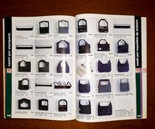 NASTRI PER STAMPANTI, CARTUCCE, CATALOGO VINTAGE 