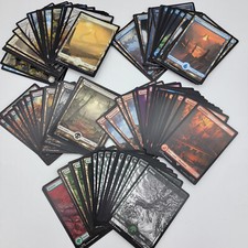 100 Full Art MTG Basic Land