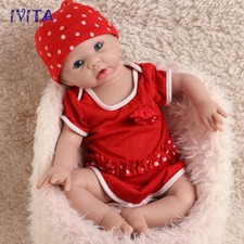 IVITA 19 pollici bella bambina realistica silicone completo reborn baby doll regali