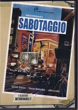 SABOTAGGIO DVD Alfred Hitchcock Ottimo M06796