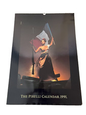 Pirelli ~16x24in Calendario 1991 Spirale Vintage da Collezione - Rivoluzione Francese