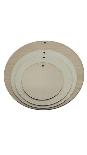 Medaglione legno lavorato a - medaglione,