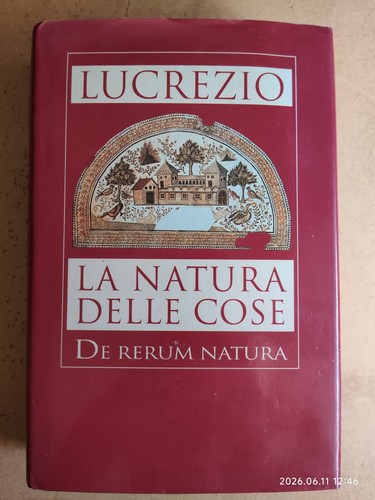 Lucrezio natura delle - lucrezio, la