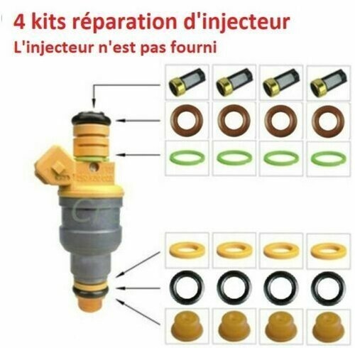 Kit riparazione iniettore - kit,