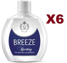 6 BREEZE SPORTING DEODORANTE