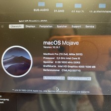MacBook Pro 13 pollici (metà