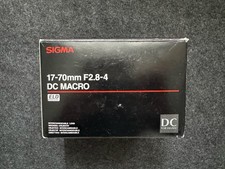 Sigma 17-70 mm f/2.8-4 DC